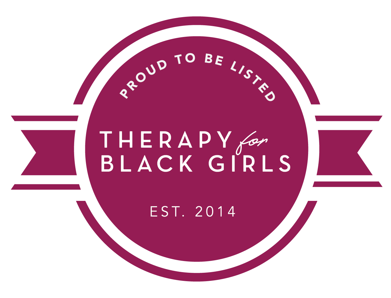 Proud to be listed with Therapy for Black Girls